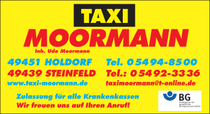 Bild zu Moormann Udo Taxiunternehmen