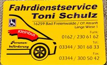 Bild zu Fahrdienstservice Toni Schulz