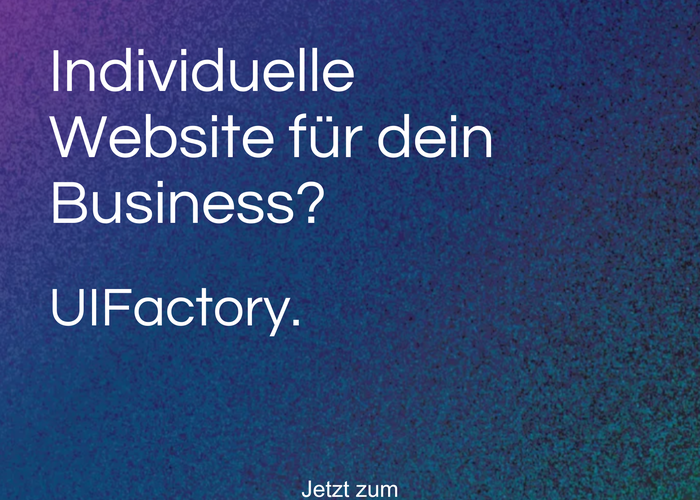 Nutzerbilder UIFactory WebDesign