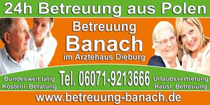 Bild zu Haushaltshilfevermittlung Betreuung Banach GmbH